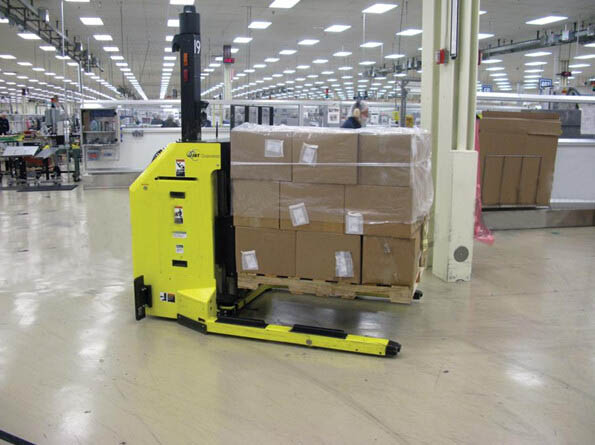 自動(dòng)導(dǎo)引車在包裝流水線車間的應(yīng)用