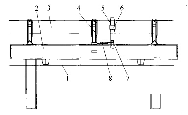 皮帶輸送機(jī)輸送帶自動(dòng)液壓糾偏裝置