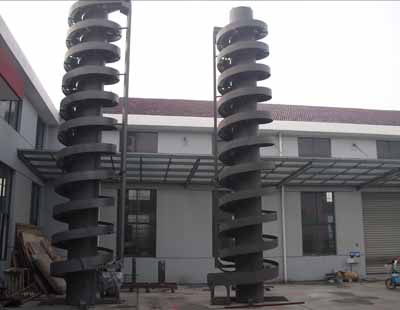 螺旋輸送機(jī)筒內(nèi)壁摩擦程度的影響