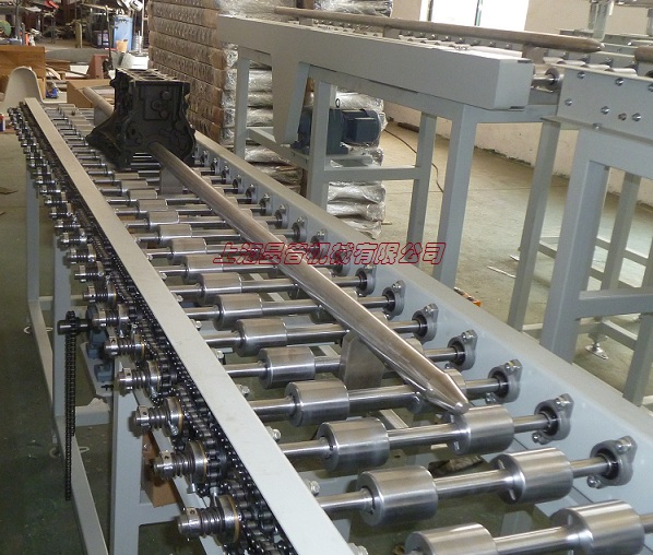 機(jī)加工滾筒輸送機(jī)的驅(qū)動裝置的運行狀況